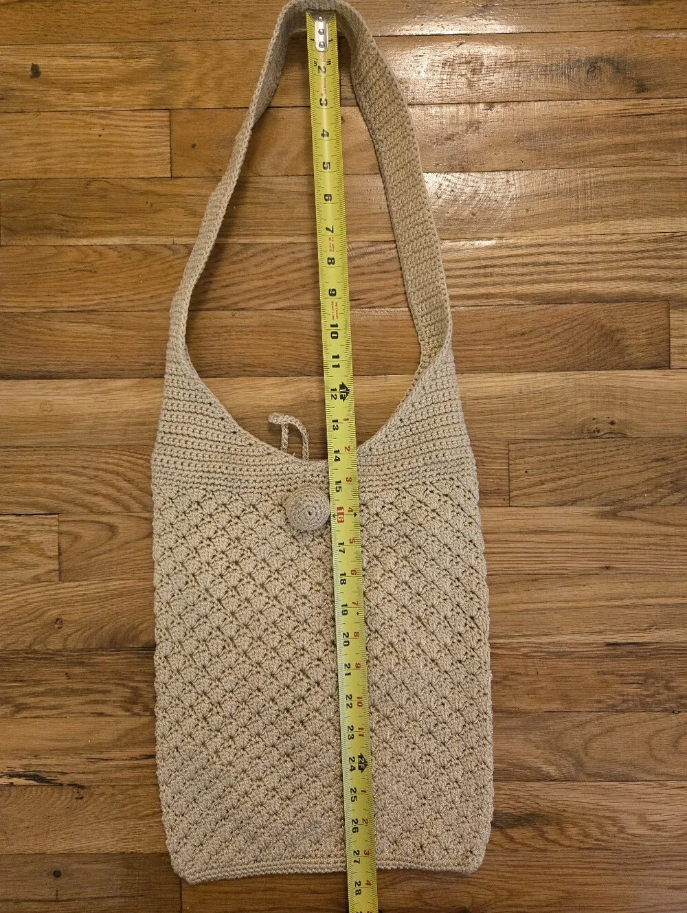 Vintage woven crochet